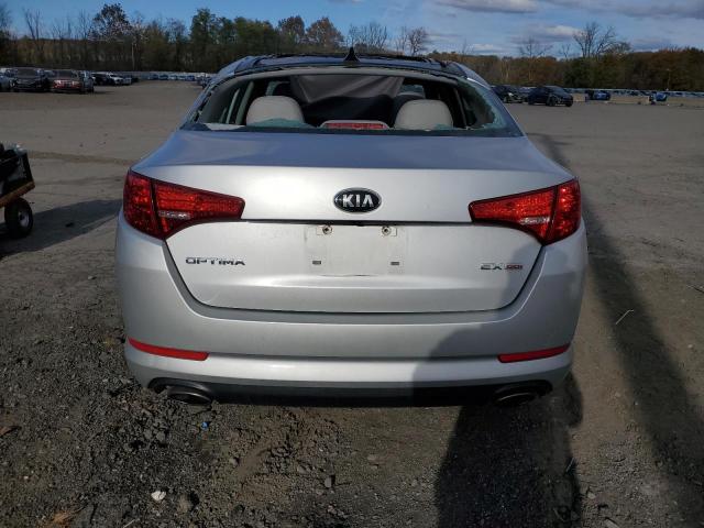 5XXGN4A77DG158441 - 2013 KIA OPTIMA EX SILVER photo 6