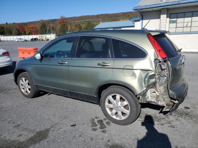 5J6RE48728L042515 - 2008 HONDA CR-V EXL GREEN photo 2