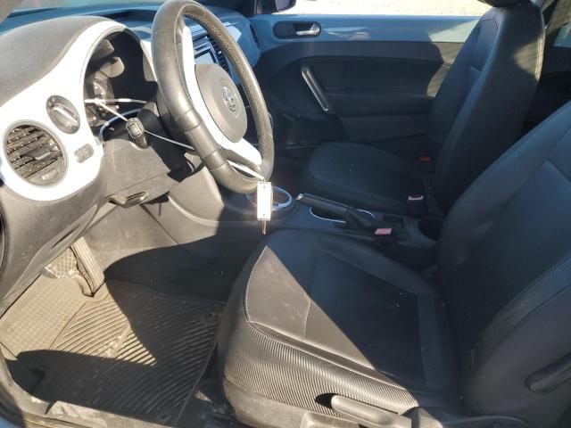 3VWJP7AT2CM603693 - 2012 VOLKSWAGEN BEETLE BLUE photo 7