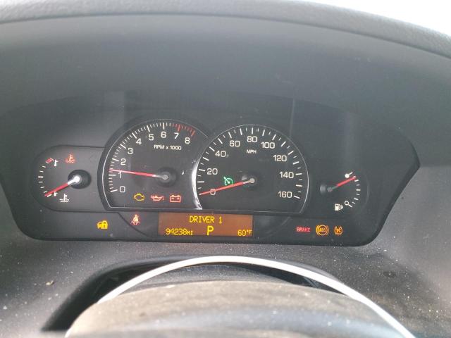 1G6DW677150146083 - 2005 CADILLAC STS SILVER photo 9