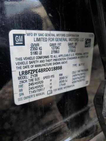 LRBFZPE48RD018898 - 2024 BUICK ENVISION ESSENCE 灰色 照片 13