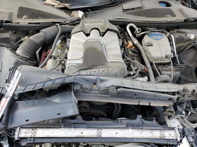 WAUHGAFC2EN065610 - 2014 AUDI A6 PRESTIGE შავი ფოტო 11