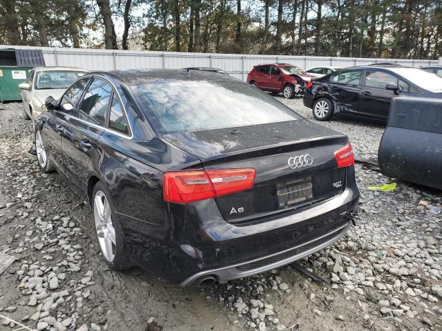 WAUHGAFC2EN065610 - 2014 AUDI A6 PRESTIGE შავი ფოტო 2