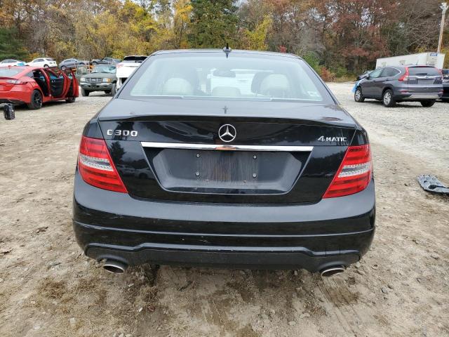 WDDGF8AB7DR281426 - 2013 MERCEDES-BENZ C 300 4MATIC BLACK photo 6