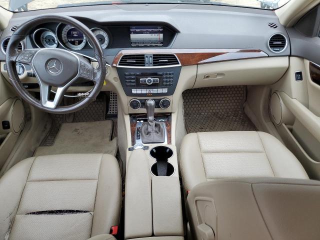 WDDGF8AB7DR281426 - 2013 MERCEDES-BENZ C 300 4MATIC BLACK photo 8