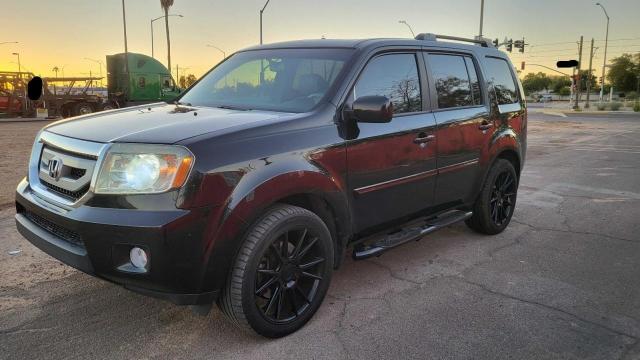 5FNYF4H62BB026542 - 2011 HONDA PILOT EXL BLACK photo 2