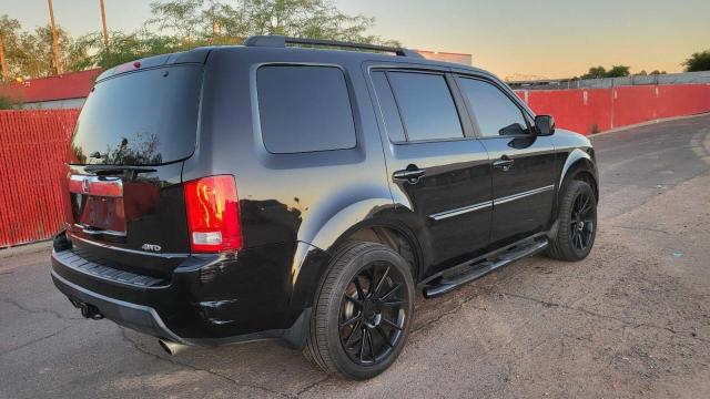 5FNYF4H62BB026542 - 2011 HONDA PILOT EXL BLACK photo 4