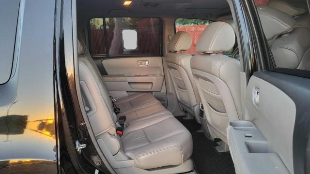 5FNYF4H62BB026542 - 2011 HONDA PILOT EXL BLACK photo 6