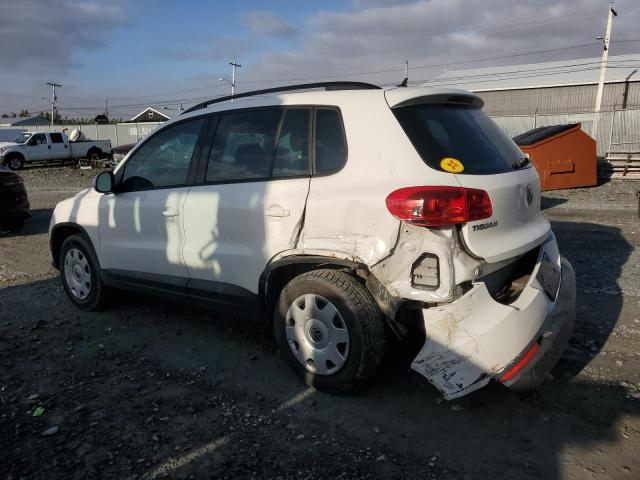 WVGJV3AX0EW505510 - 2014 VOLKSWAGEN TIGUAN S WHITE photo 2