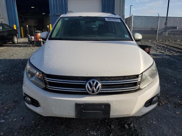 WVGJV3AX0EW505510 - 2014 VOLKSWAGEN TIGUAN S WHITE photo 5