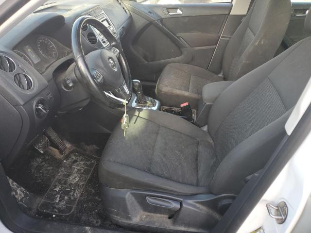 WVGJV3AX0EW505510 - 2014 VOLKSWAGEN TIGUAN S WHITE photo 7