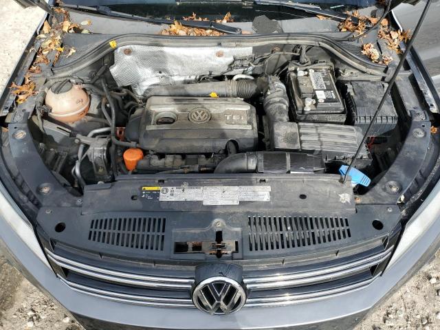 WVGBV3AX1DW581272 - 2013 VOLKSWAGEN TIGUAN S GRAY photo 12