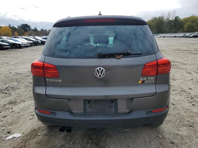WVGBV3AX1DW581272 - 2013 VOLKSWAGEN TIGUAN S GRAY photo 6