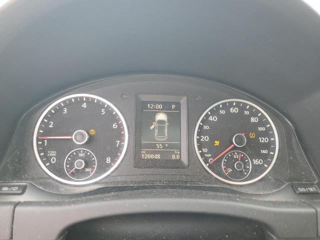 WVGBV3AX1DW581272 - 2013 VOLKSWAGEN TIGUAN S GRAY photo 9