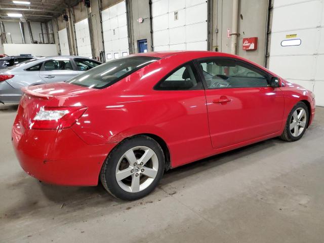 2HGFG128X7H547881 - 2007 HONDA CIVIC EX RED photo 3