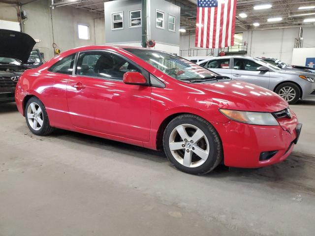 2HGFG128X7H547881 - 2007 HONDA CIVIC EX RED photo 4