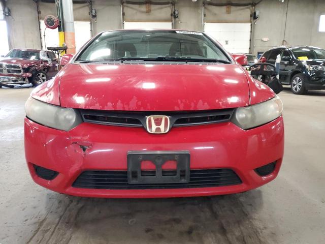 2HGFG128X7H547881 - 2007 HONDA CIVIC EX RED photo 5