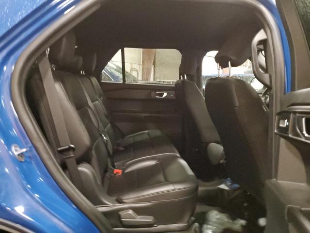 1FM5K8AWXMNA16180 - 2021 FORD EXPLORER POLICE INTERCEPTOR Синий фото 11