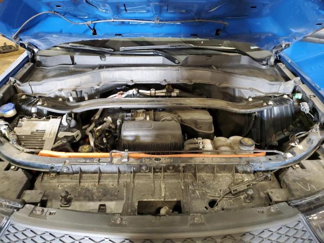 1FM5K8AWXMNA16180 - 2021 FORD EXPLORER POLICE INTERCEPTOR Синий фото 12