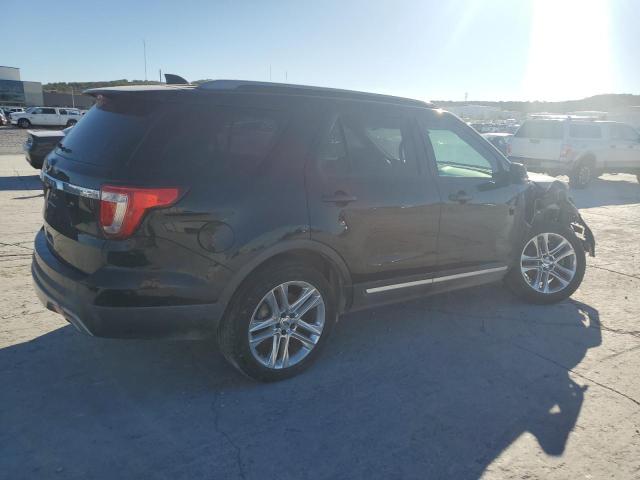 1FM5K7D86HGA75082 - 2017 FORD EXPLORER XLT BLACK photo 3