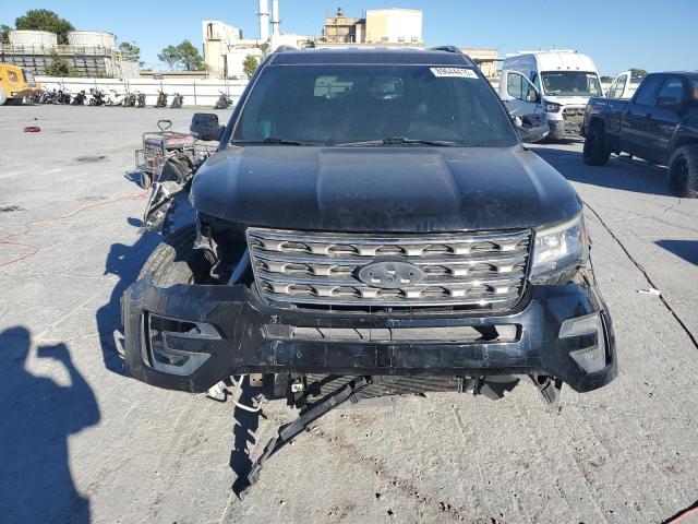 1FM5K7D86HGA75082 - 2017 FORD EXPLORER XLT BLACK photo 5