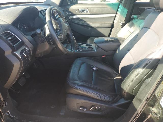 1FM5K7D86HGA75082 - 2017 FORD EXPLORER XLT BLACK photo 7