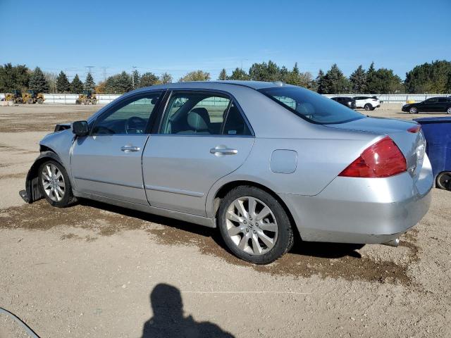 1HGCM66827A012903 - 2007 HONDA ACCORD EX SILVER photo 2