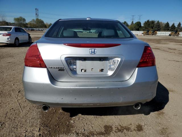 1HGCM66827A012903 - 2007 HONDA ACCORD EX SILVER photo 6