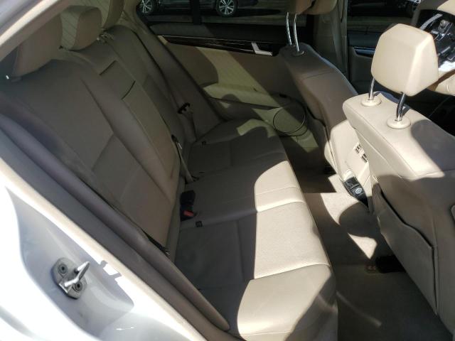 WDDGF8AB3DA843028 - 2013 MERCEDES-BENZ C 300 4MATIC WHITE photo 10