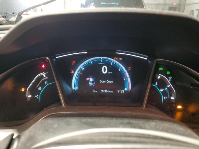 19XFC1F30ME007374 - 2021 HONDA CIVIC EX BLUE photo 9