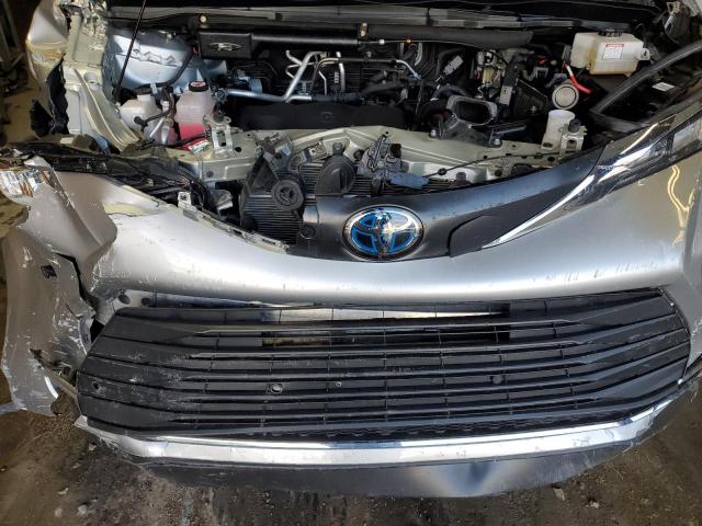 5TDJRKECXPS137785 - 2023 TOYOTA SIENNA XLE 银色 照片 12