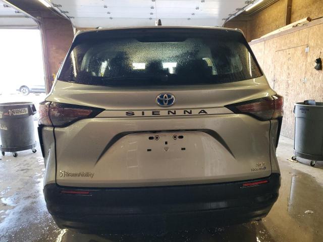 5TDJRKECXPS137785 - 2023 TOYOTA SIENNA XLE 银色 照片 6