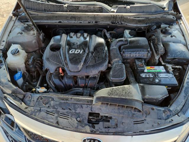 KNAGM4A73B5061061 - 2011 KIA OPTIMA LX SILVER photo 11