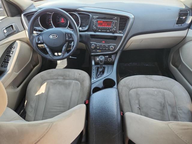 KNAGM4A73B5061061 - 2011 KIA OPTIMA LX SILVER photo 8