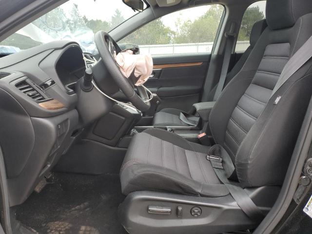5J6RW2H52KA001126 - 2019 HONDA CR-V EX BLACK photo 7