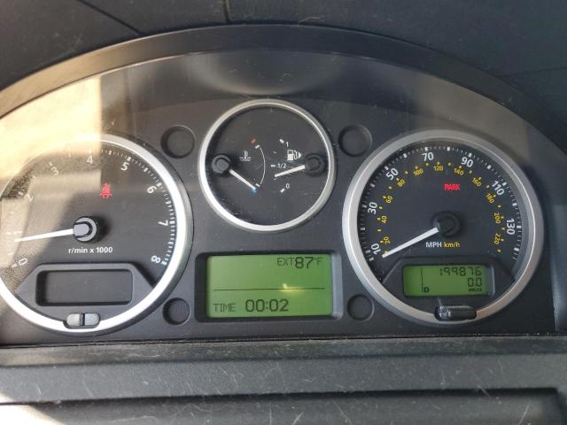 SALSK25487A107336 - 2007 LAND ROVER RANGE ROVE HSE BLACK photo 9