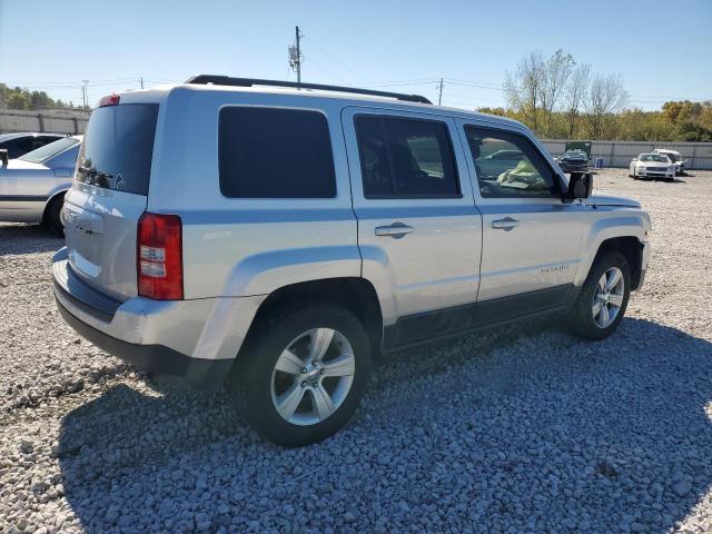 1C4NJRBB0ED623317 - 2014 JEEP PATRIOT SPORT SILVER photo 3