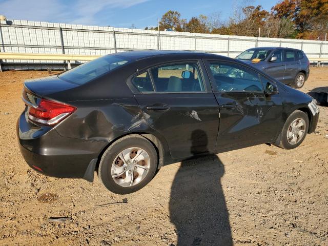 19XFB2F50DE028963 - 2013 HONDA CIVIC LX BLACK photo 3