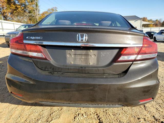 19XFB2F50DE028963 - 2013 HONDA CIVIC LX BLACK photo 6