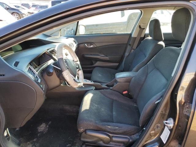 19XFB2F50DE028963 - 2013 HONDA CIVIC LX BLACK photo 7