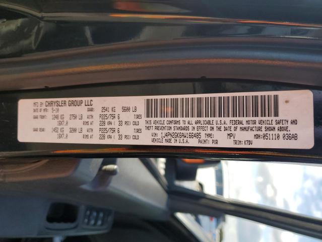 1J4PN2GK6AW166485 - 2010 JEEP LIBERTY SPORT Қара фото 13