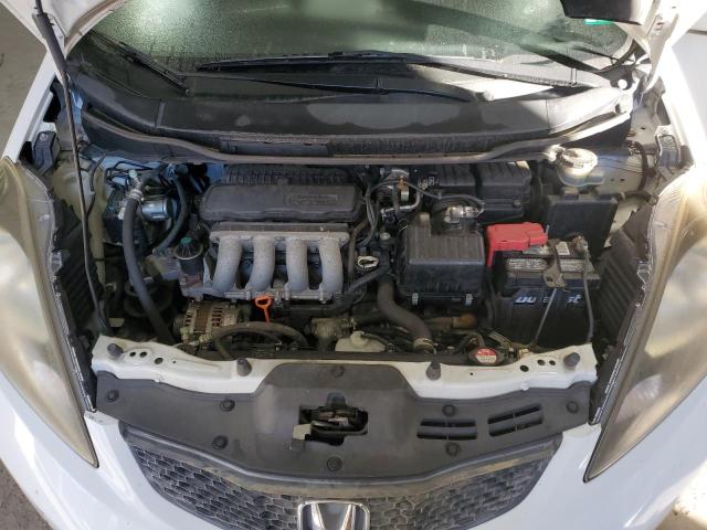 JHMGE8H35DC042311 - 2013 HONDA FIT WHITE photo 11