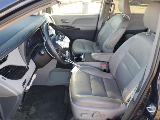 5TDYZ3DC5KS973387 - 2019 TOYOTA SIENNA XLE Bleu photo 7