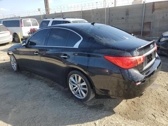 JN1CV7AP8GM203436 - 2016 INFINITI Q50 BASE Սև լուսանկար 2