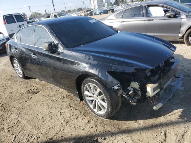 JN1CV7AP8GM203436 - 2016 INFINITI Q50 BASE Սև լուսանկար 4