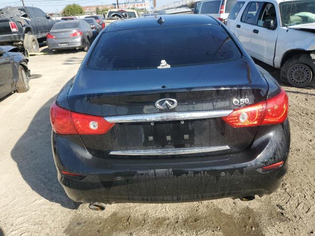 JN1CV7AP8GM203436 - 2016 INFINITI Q50 BASE Սև լուսանկար 6