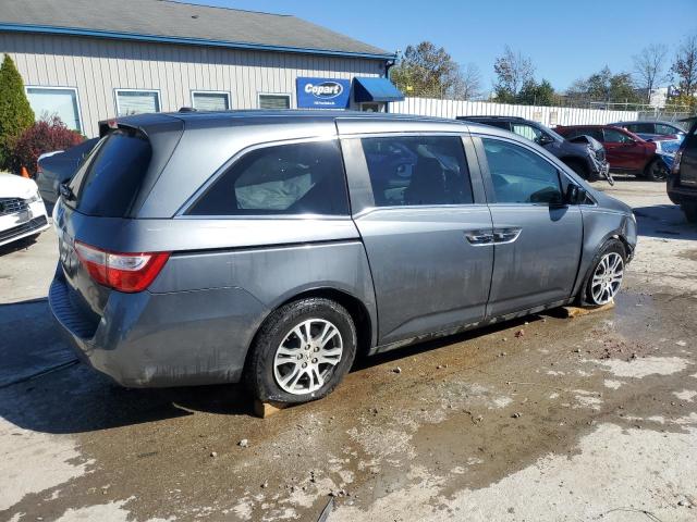 5FNRL5H64DB024863 - 2013 HONDA ODYSSEY EXL Մոխրագույն լուսանկար 3