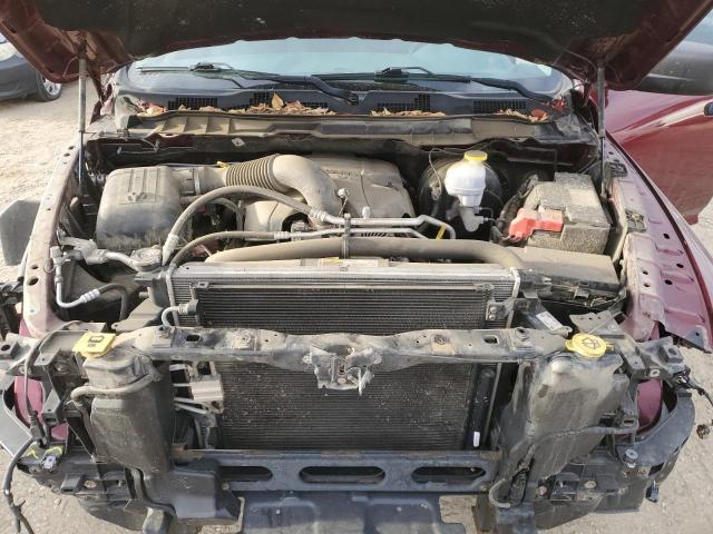1C6RR7FT7HS757587 - 2017 RAM 1500 ST BURGUNDY photo 11
