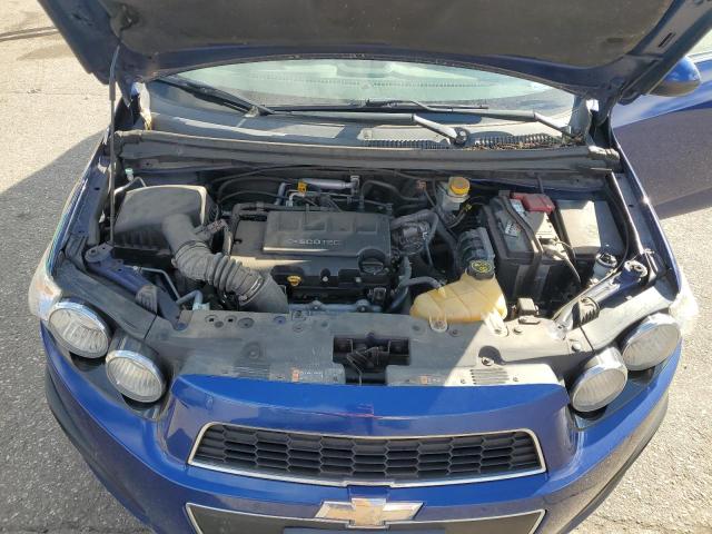 1G1JC5SB9D4190055 - 2013 CHEVROLET SONIC LT BLUE photo 11