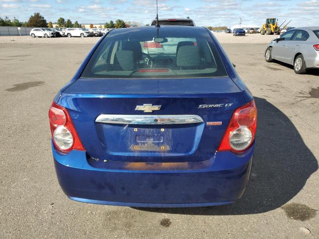1G1JC5SB9D4190055 - 2013 CHEVROLET SONIC LT BLUE photo 6